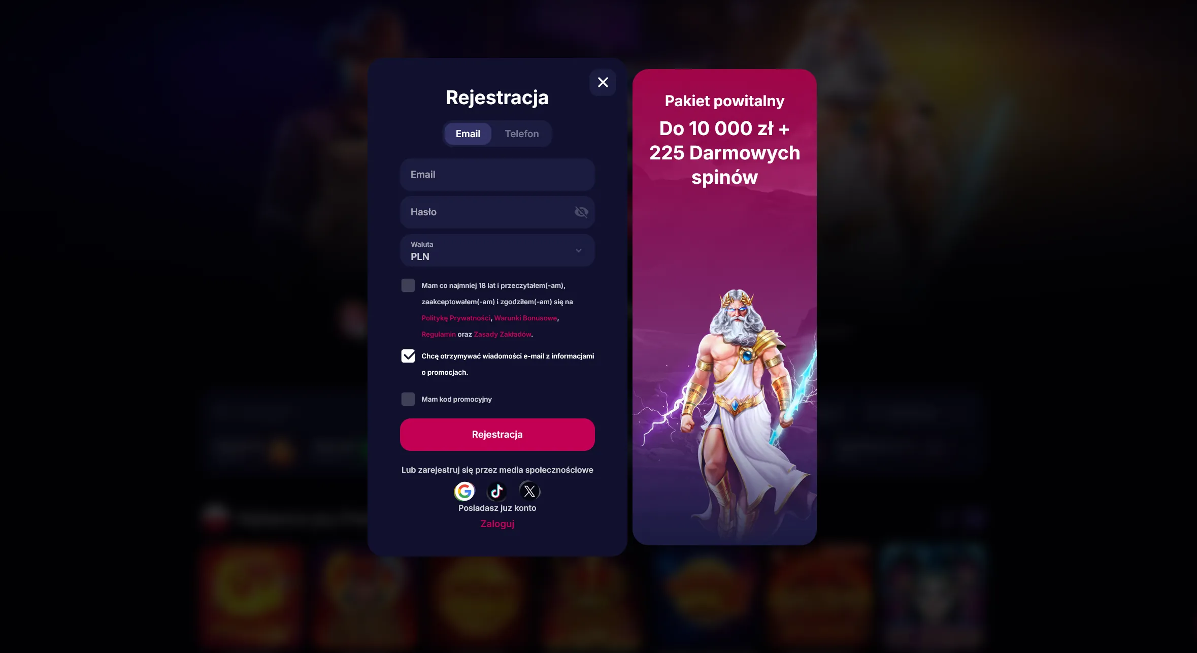 NV Casino rejestracja i logowanie – jak otworzyć konto